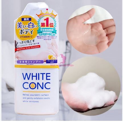 Sữa Tắm Trắng Da White Conc 360ml