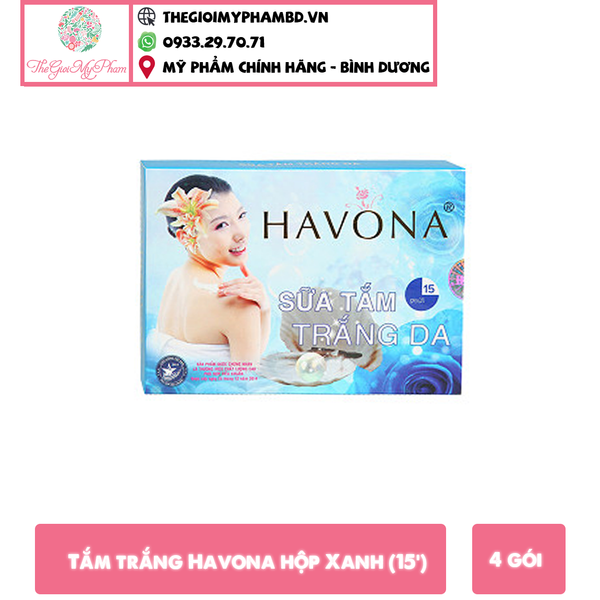 Tắm trắng Havona hộp Xanh (15')