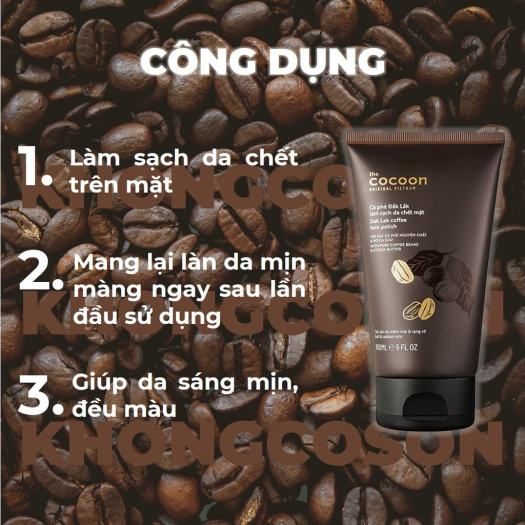 Cocoon - Tẩy Da Chết Cho Mặt 150ml