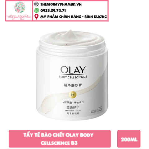 Tẩy Tế Bào Chết Olay Body Cellscience B3 200g