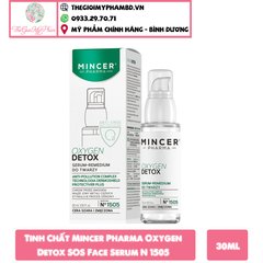 Tinh Chất Mincer Pharma Detox Phục Hồi, Ngừa Lão Hoá 30ml Oxygen Detox SOS Face