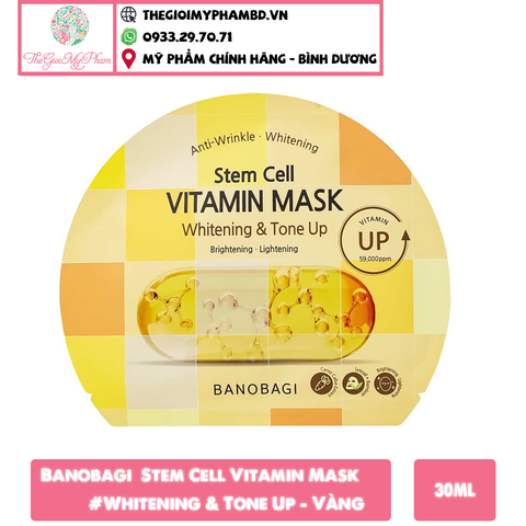 Banobagi - Stem Cell Vitamin Mask #Brightening.Lightening