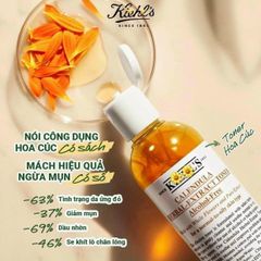 Nước Cân Bằng Da Hoa Cúc Kiehl's Calendula Herbal Extract Alcohol-Free Toner 75ml
