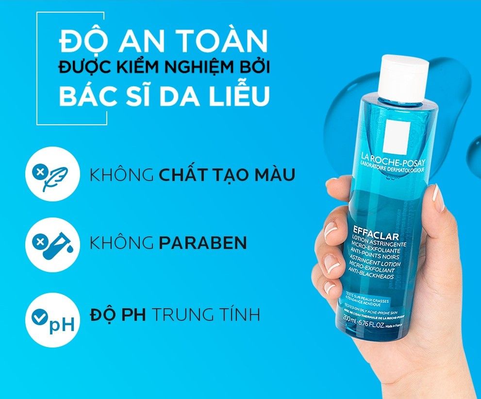 Laroche Posay - Toner Se Khít LCL 200ml (Da dầu mụn)