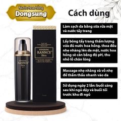 Nước Hoa Hồng Trị Nám DongSung Rannce Skin Toner 130ml