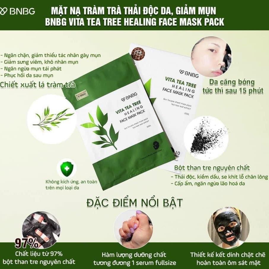 BNBG - Nạ TRàm Trà Thải Độc-Giảm Mụn