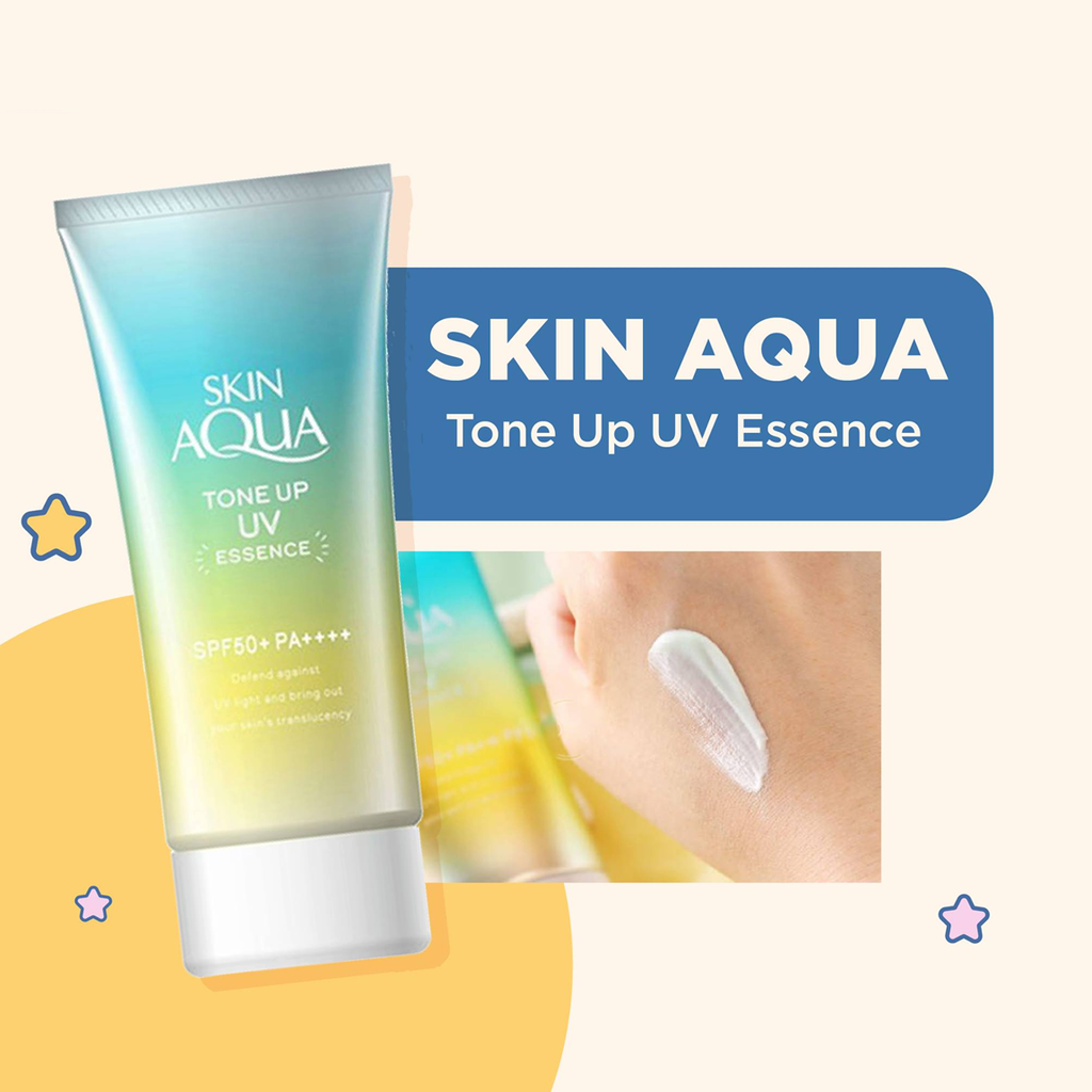 KCN Skin Aqua Tone Up Essence 80g (xanh)