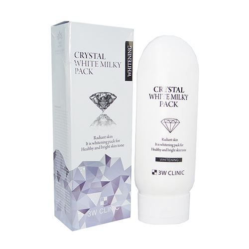Ủ Trắng 3W Clinic Crystal White Milky Pack SALE 220K>175K
