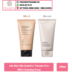 Innisfree - Sữa Rửa Mặt Innisfree Volcanic Pore BHA Cleansing Foam 150ml