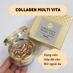 Tinh Chất Collagen Ammud Multi Vita Ampoule Collagen (38 viên)