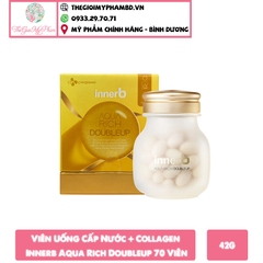 Innerb - Viên Cấp Nước + Collagen Aqua Rich 70 viên (Mẫu mới) Ko tđ