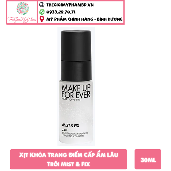 Xịt Khóa Nền Makeup For Ever Mist & Fix Matte 24h 30ml