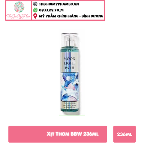 Xịt Thơm BBW 236ml #Moon Light Path