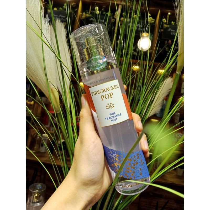 Xịt Thơm Bath and Body Works Fine Fragrance Mist 236ml #Firecracker Pop