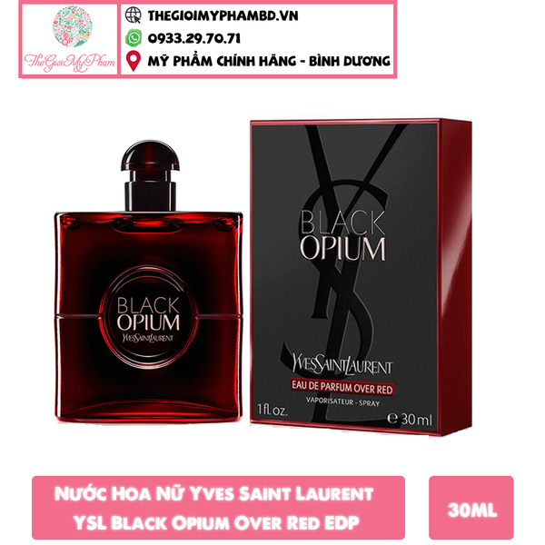 YSL Black Opium EDP Over Red 30ml