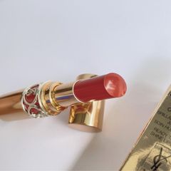 YSL - Son Rouge Volupte Shine #151 Orange Caraco (Ko Tđ)