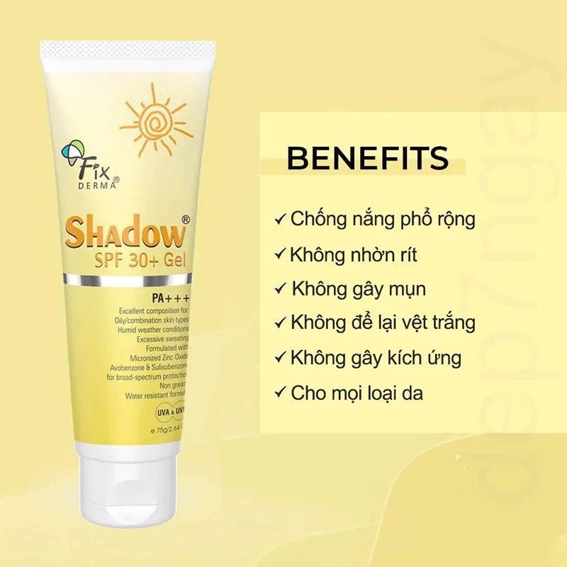 KCN Fixderma Shadow SPF30 PA +++ 75g