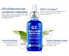 Tinh Chất Cấp Ẩm Phục Hồi Da Histolab 62% Hyaluron Complex Ampoule Derma Science 50ml