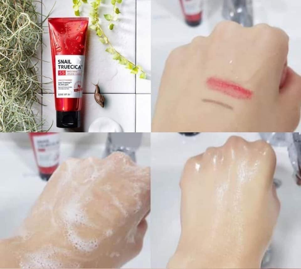 Sữa Rửa Mặt Hỗ Trợ Phục Hồi Da Some by Mi Snail Truecica Miracle Repair Low PH Gel Cleanser 100ml