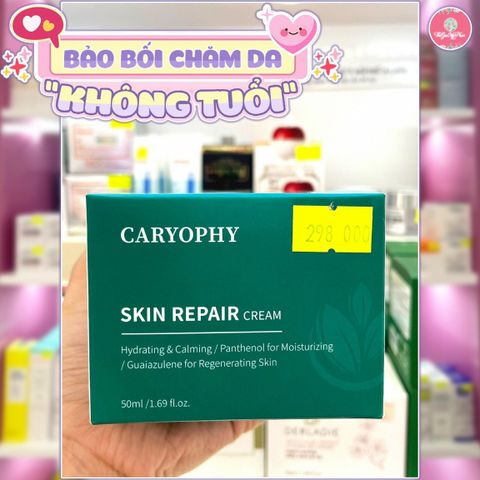 Kem Dưỡng Cấp Ẩm Và Phục Hồi Da Caryophy Skin Repair Cream 50ml