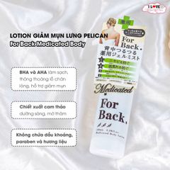 Xịt trị mụn lưng For Back Nhật 100ml