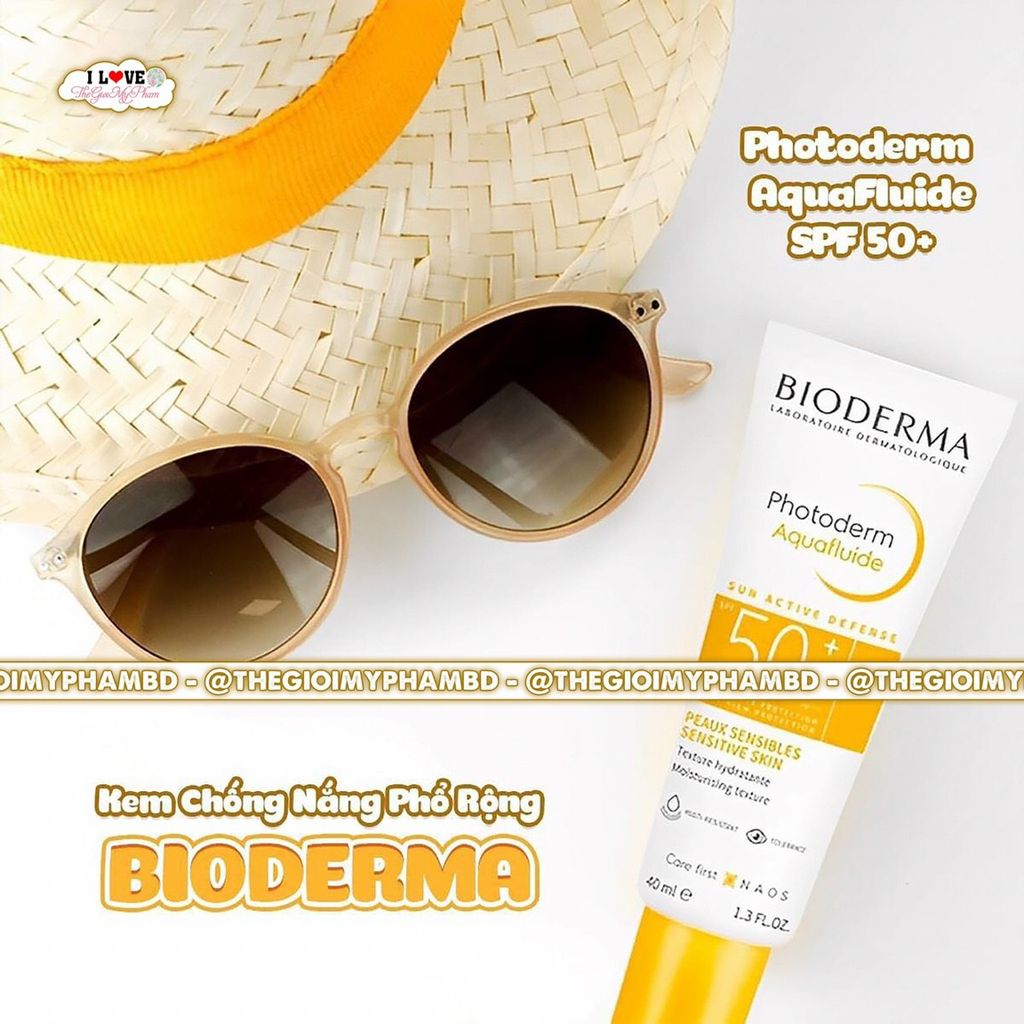 Bioderma - KCN Bioderma Photoderm Aqua Fluide 40ml (Dầu)