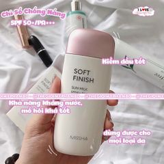 Missha - KCN Soft Finish Sun Milk 70ml