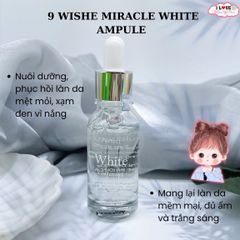 9Wishes - White Ampule Serum 25ml