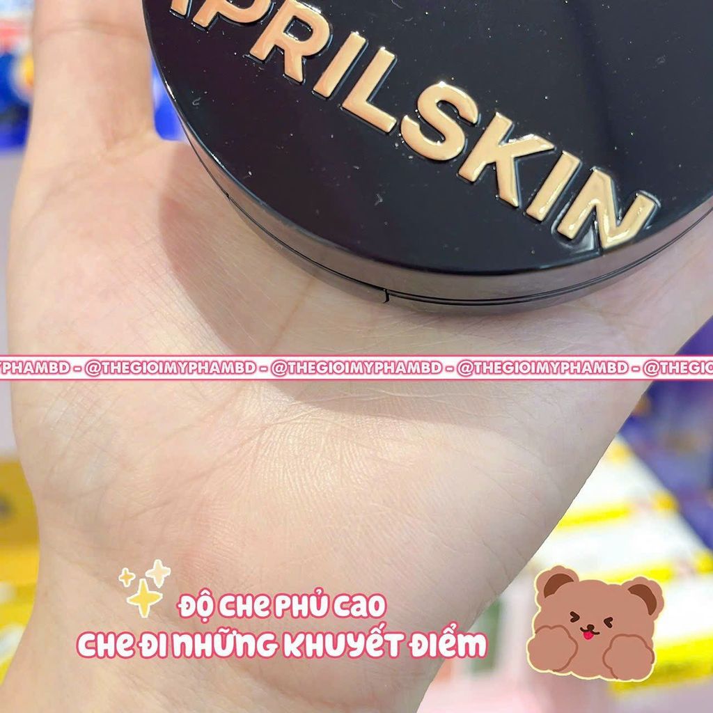 April Skin - Magic Snow Cushion Triple Cover Powder #21 (Kèm Lõi)