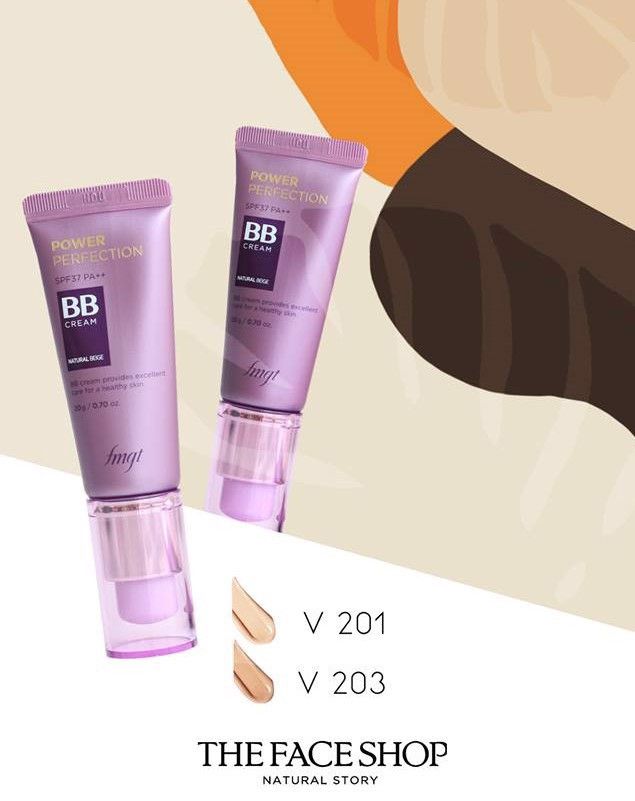 BB tím nhỏ Power Perfection SPF37 #V203