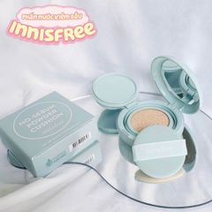 Phấn Nước Kiềm Dầu, Che Phủ Cao Innisfree No-Sebum Powder Cushion SPF35PA++ 14g #23N - Da tối màu