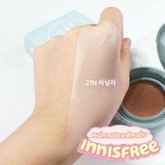 Phấn Nước Kiềm Dầu, Che Phủ Cao Innisfree No-Sebum Powder Cushion SPF35PA++ 14g #23N - Da tối màu