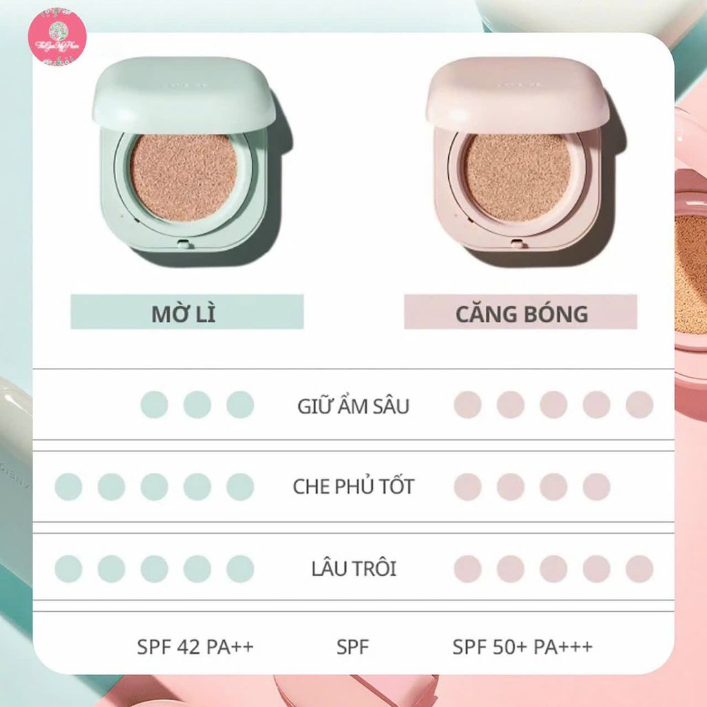 [KTD] Phấn Nước Laneige Neo Glow Cushion SPF50 PA+++ 15g #23N Sand (Kèm 1 lõi) - Da tự nhiên