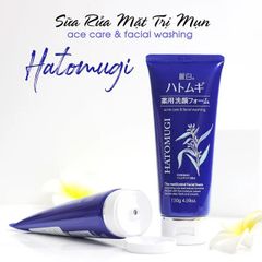 Sữa Rửa Mặt Hatomugi Ý Dĩ Ngừa Mụn, Làm Sáng Da 130g