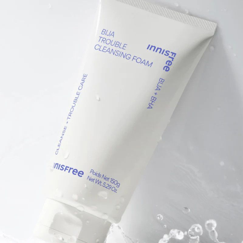 Sữa Rửa Mặt Innisfree Bija Trouble Cleansing Foam 150g