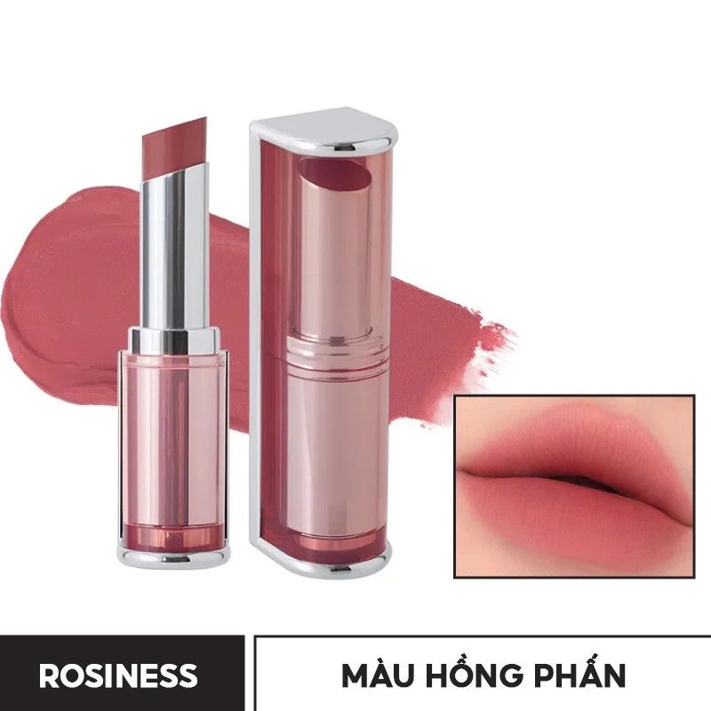 Son Thỏi 3CE Blur Matte Lipstick #Rosiness