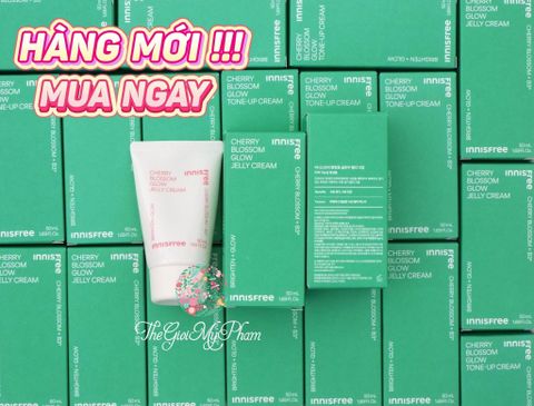 Kem Dưỡng Sáng Da Innisfree Cherry Blossom Glow Jelly Cream + B3 50ml