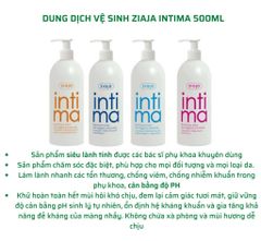 Dung dịch vệ sinh Intima 500ml #Cam