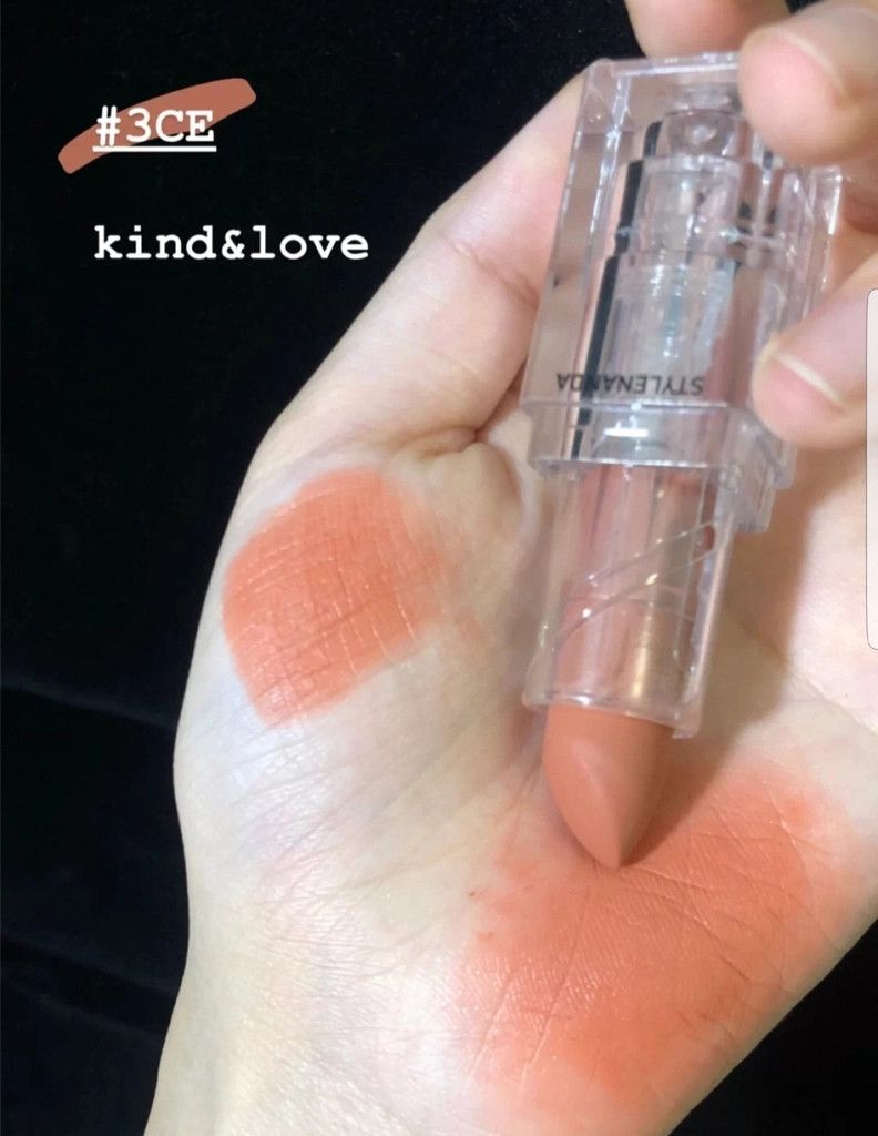 3CE - Soft Matte Lipstick #Kind & Love (Ko tđ)