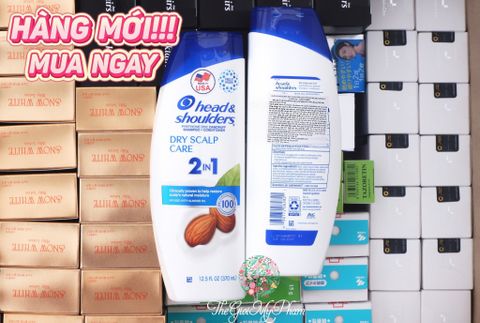 Dầu Gội Head & Shoulders 2in1 370ml #Hạnh Nhân