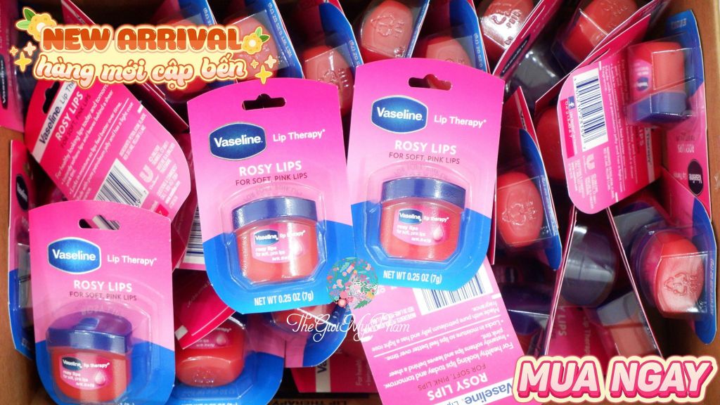 Vaseline Dưỡng Môi 7g #Rosy