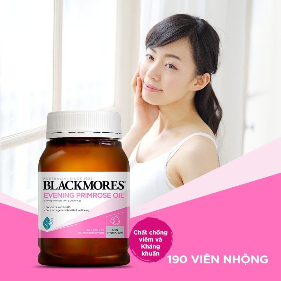 Tinh Dầu Hoa Anh Thảo Blackmores 190v (Mẫu Mới)