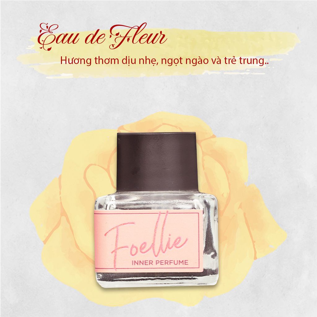 Nước hoa vùng kín Foellie Eau De Innerb Perfume 5ml #Hồng