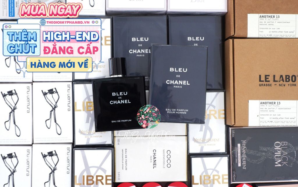 Nước Hoa Nam Chanel Bleu EDP 100ml (Chữ Trắng) Ko Tđ