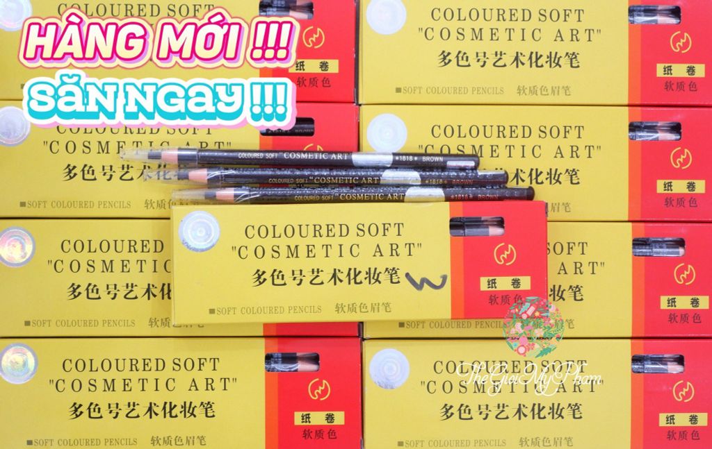 Chì Xé Kẻ Mày Coloured Soft Cosmetic Art Eyebrow Pencil #No.3