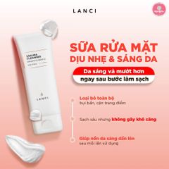 Sữa Rửa Mặt Dịu Nhẹ Lanci Sakura Cleanser Smooth & Gentle