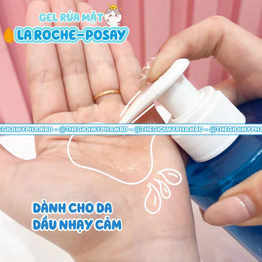 Laroche Posay - Gel Rửa Mặt Cho Da Dầu Nhạy Cảm 400ml