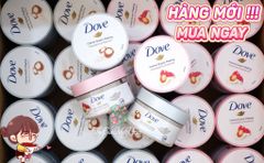 Kem Tẩy Da Chết Body DOVE 225ml #Gạo & Maca (Bản Đức)