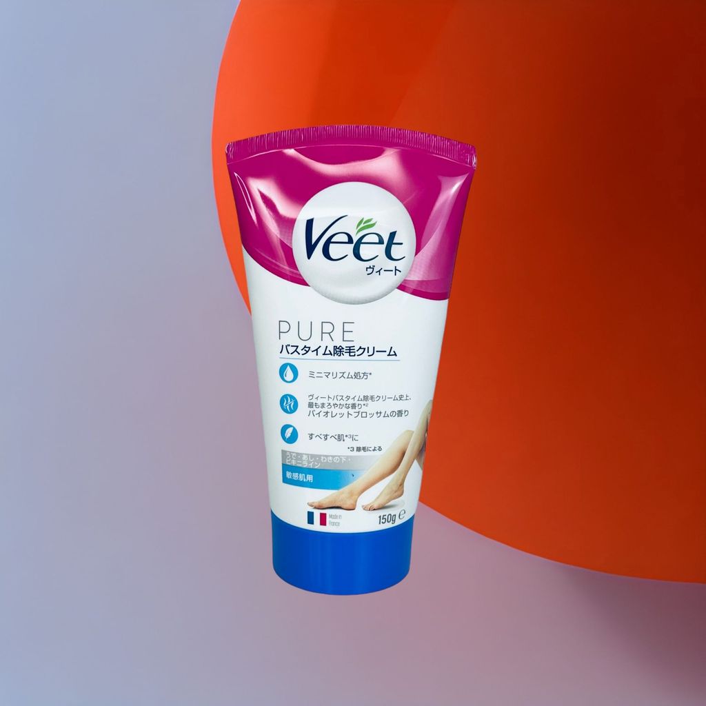 Kem Tẩy Lông Veet Nhật Bản Cho Da Nhạy Cảm 150g