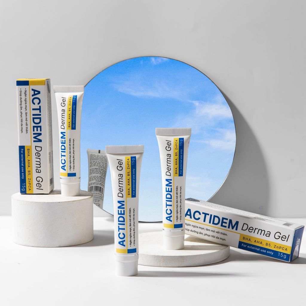 Gel Trị Mụn - Giảm Thâm Actidem Derma Gel 18g